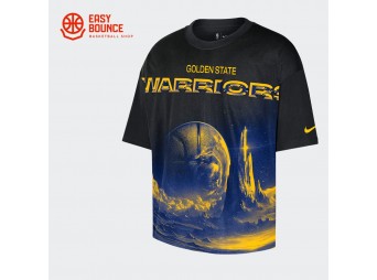 Футболка Nike NBA Golden State Warriors Courtside Boxy T-Shirt
