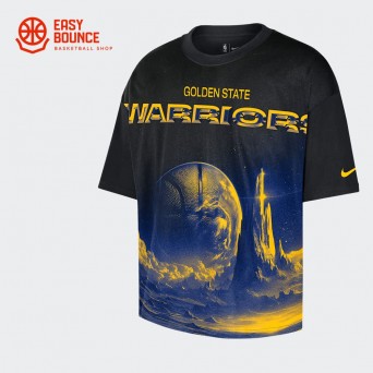 Футболка Nike NBA Golden State Warriors Courtside Boxy T-Shirt