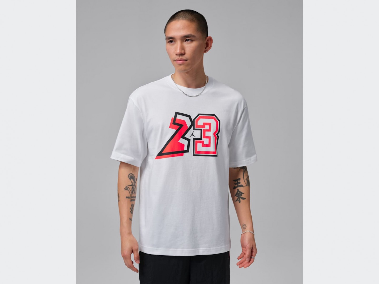 Футболка Air Jordan 23 Graphic T-Shirt / white, black