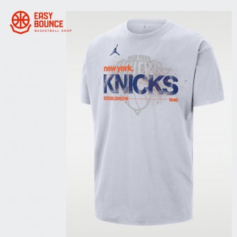 Футболка Air Jordan NBA New York Knicks Courtside '85  Statement T-Shirt / white