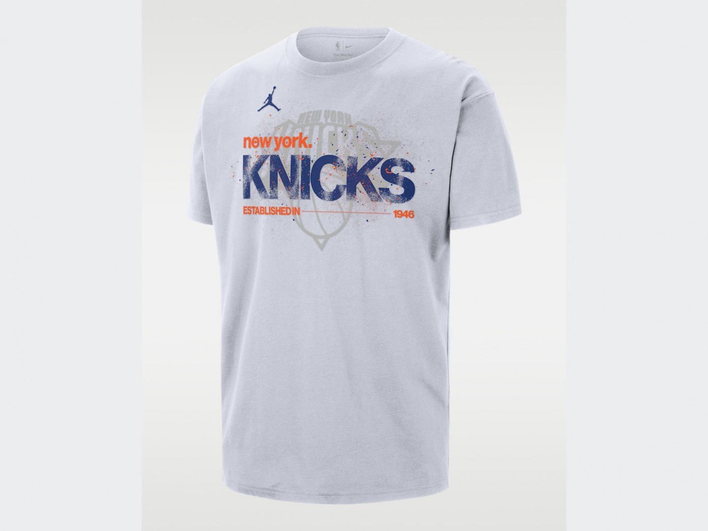 Футболка Air Jordan NBA New York Knicks Courtside '85  Statement T-Shirt / white