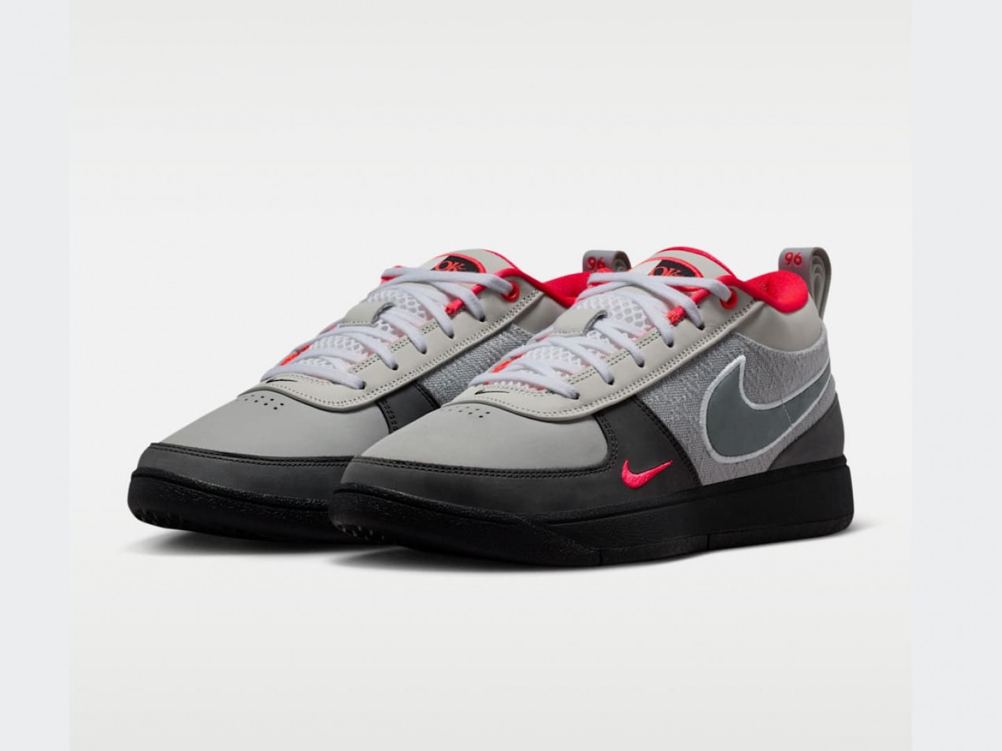 Кроссовки Nike Book 1 "Solar Red" / grey