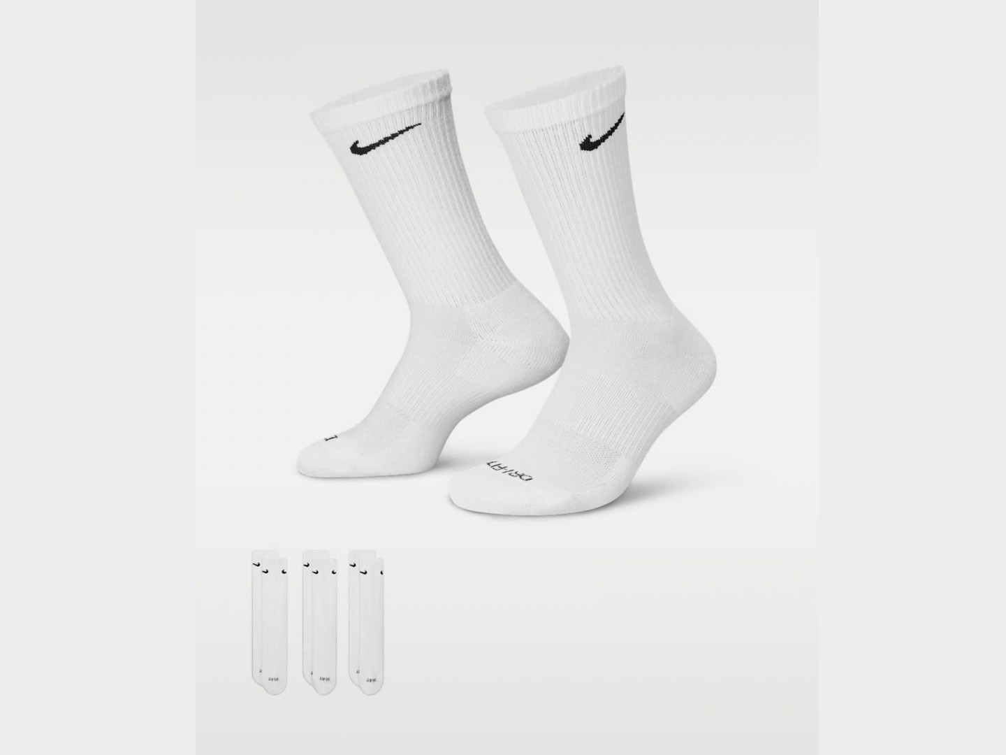 Носки Nike Everyday Plus Cushioned (3 Pairs) / white