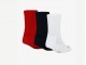 Детские носки Air Jordan Everyday Crew Kids Socks 3-Pack / black, red, white