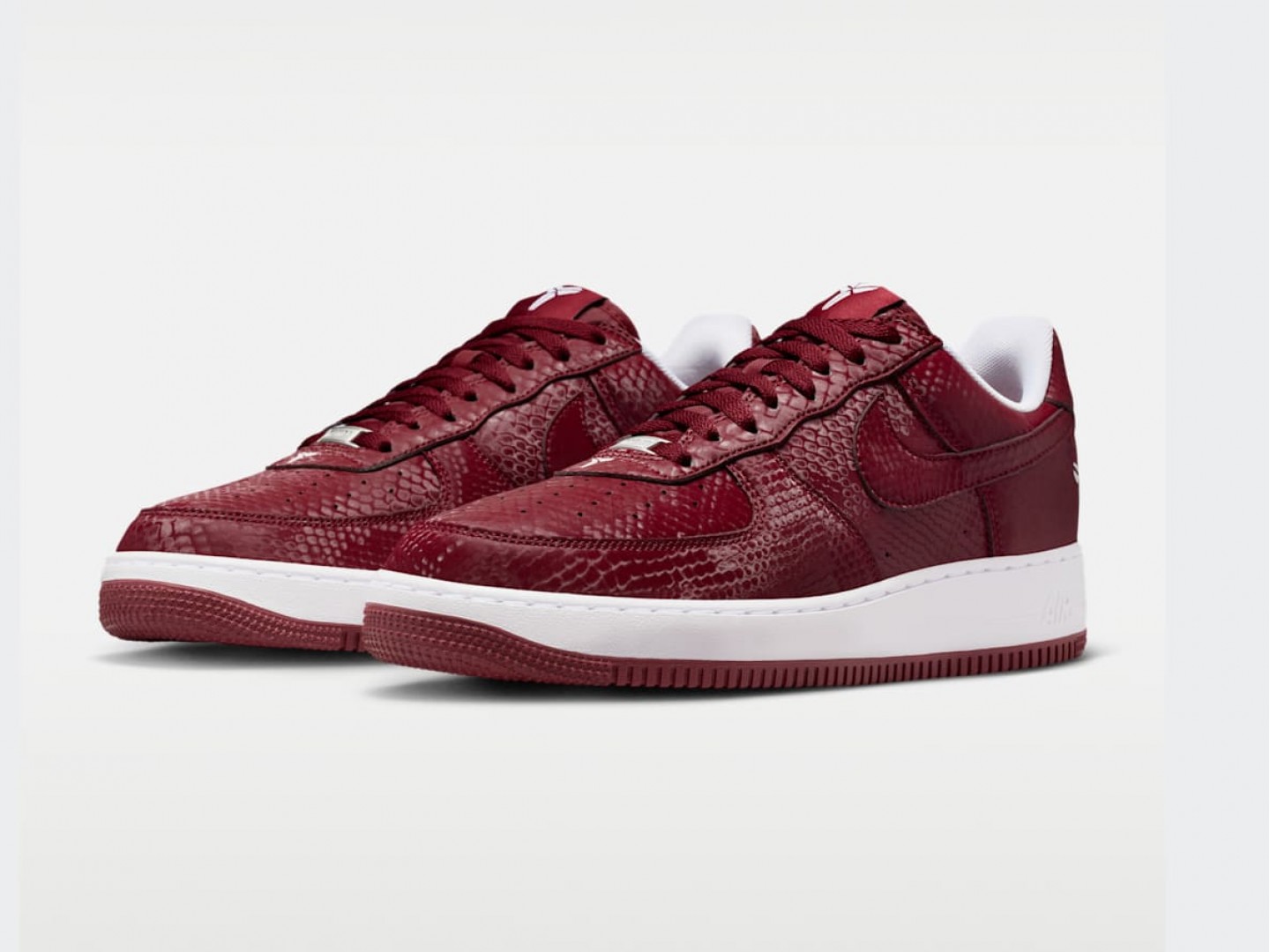 Кроссовки Nike Air Force 1 Low х Kobe Bryant / team red, white