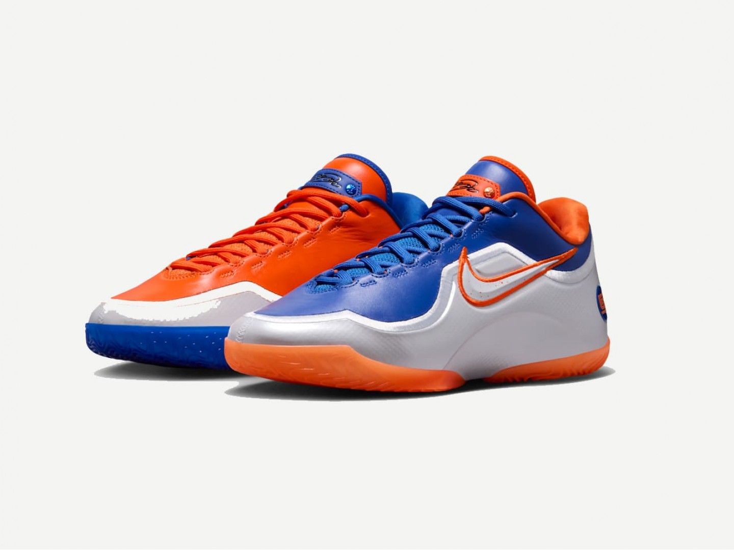 Кроссовки Nike LeBron XXIII «Hardwood Classics» / game royal, safety orange, white