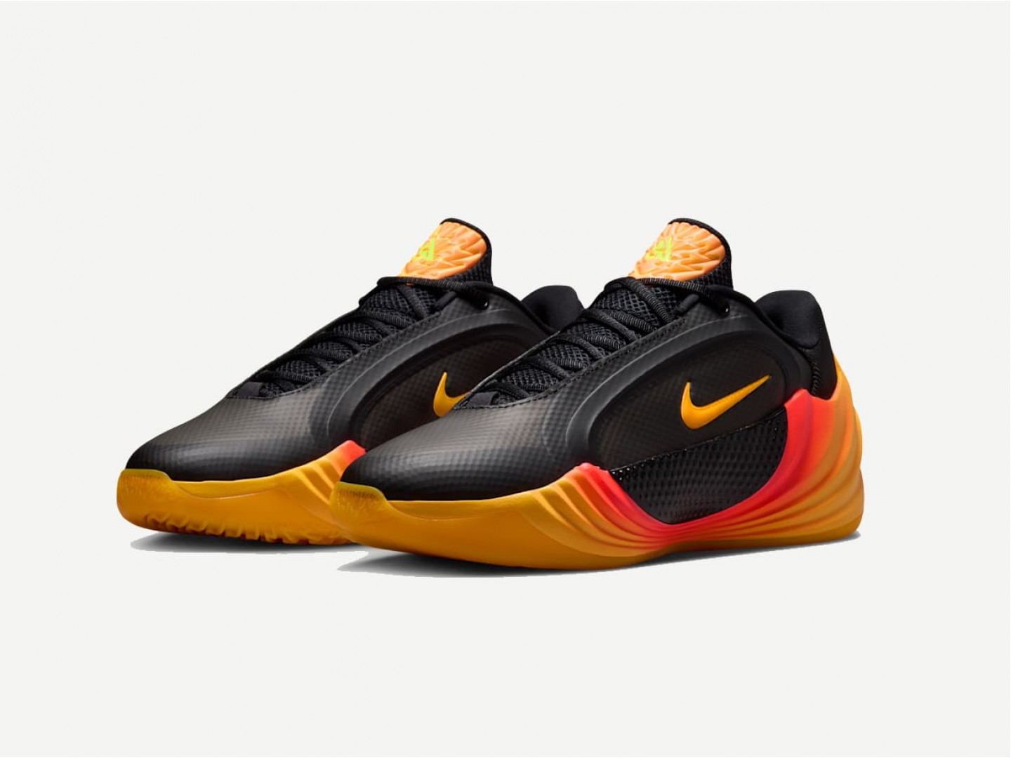 Кроссовки Nike Giannis Freak 8 "Inferno" / black, laser crimson, metallic silver