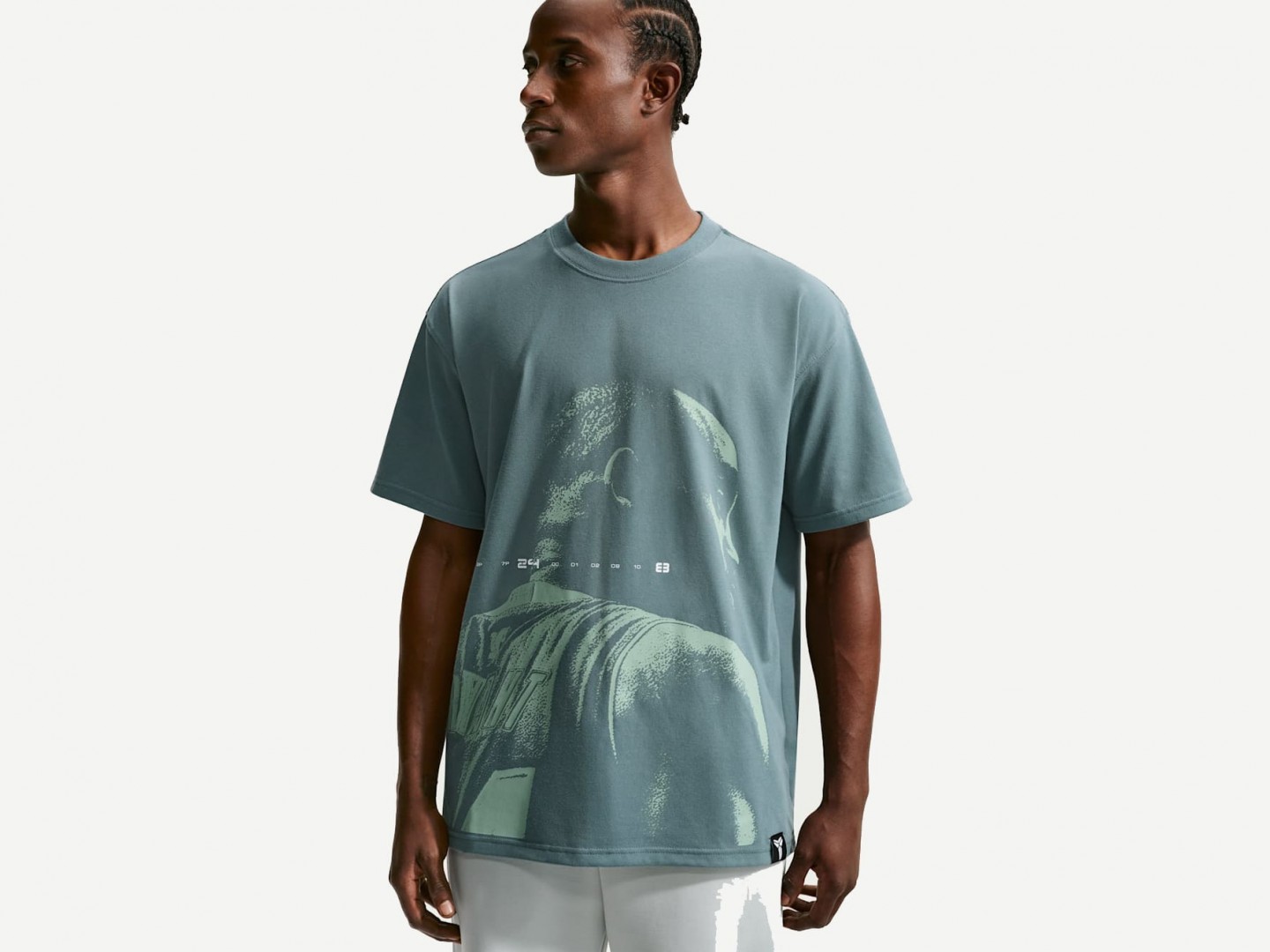 Футболка Nike Kobe Bryant Max90 Dri-FIT Basketball T-Shirt / mineral slate
