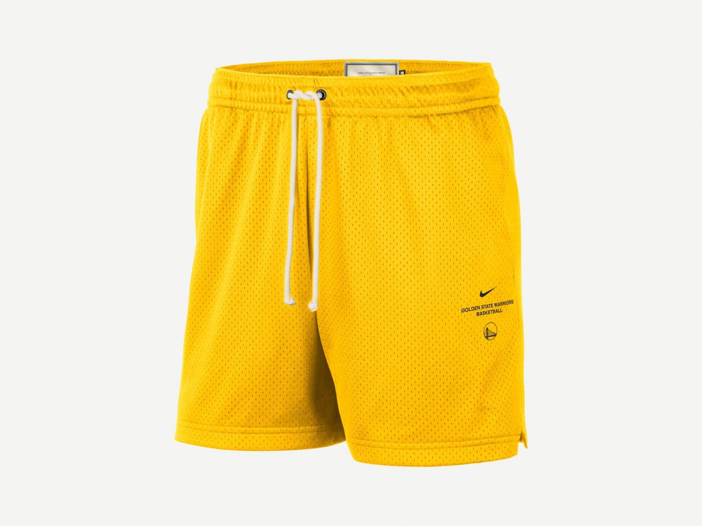 Шорты Nike Golden State Warriors Standard Issue Dri-FIT Mesh Shorts / amarillo