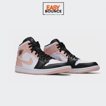 Кроссовки Air Jordan 1 Mid SE / arctic orange black toe