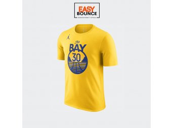 Футболка Air Jordan Curry Warriors Statement Edition NBA T-Shirt / yellow