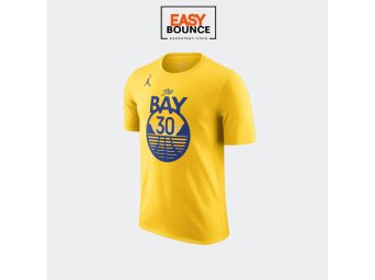 Футболка Air Jordan Curry Warriors Statement Edition NBA T-Shirt / yellow