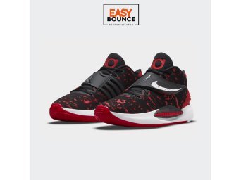 Кроссовки Nike KD 14 / black, university red, white