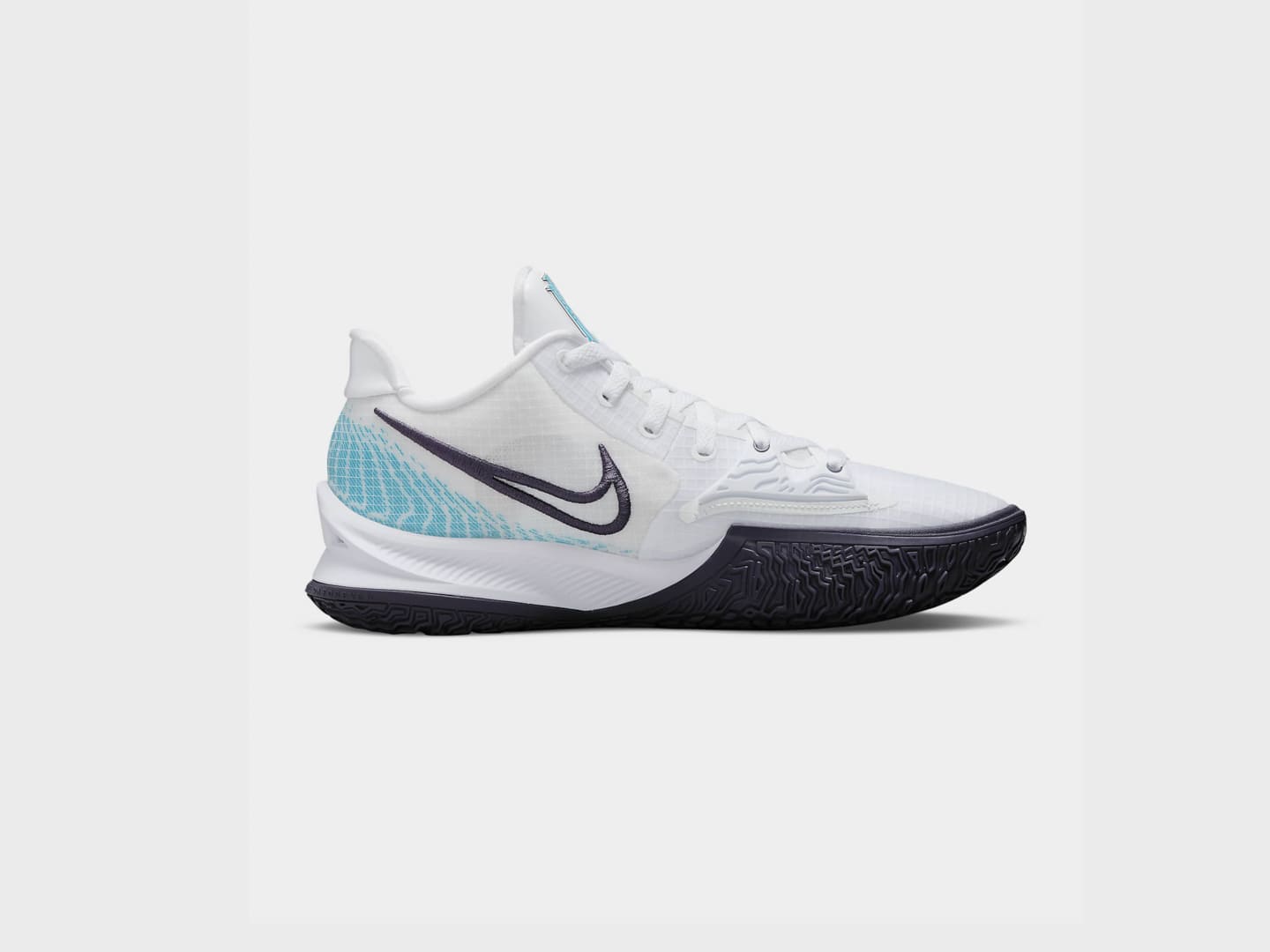 nike kyrie low 4 white laser blue