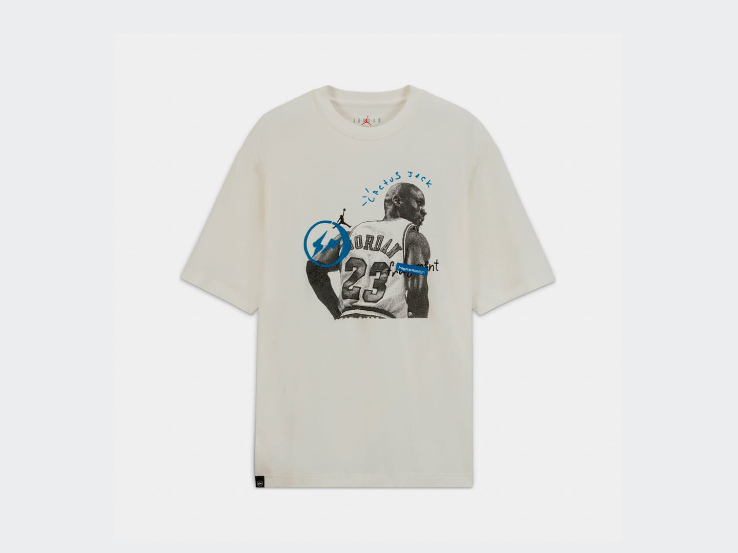 Футболка Jordan x Travis Scott x Fragment T-shirt white DJ0619-133