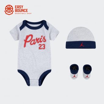 Детский набор Air Jordan Paris Saint-Germain Baby Set / grey, blue