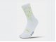 Носки Anta Basketball Crew Socks / white, lime