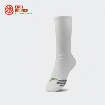 Носки Anta Basketball Crew Socks / white, green