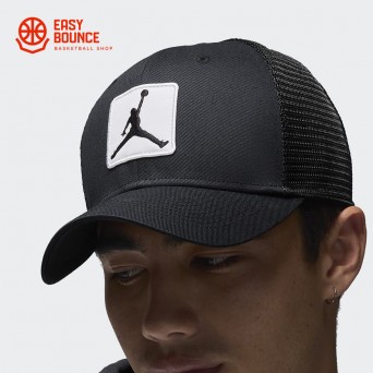 Кепка Air Jordan Rise Structured Hat / black, white