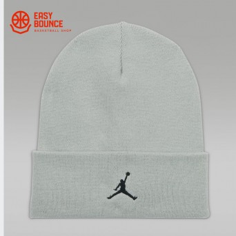 Шапка Air Jordan Peak Satin-Lined Beanie / light smlke grey