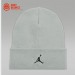 Шапка Air Jordan Peak Satin-Lined Beanie / light smlke grey
