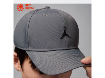 Кепка Air Jordan Rise Structured Metal Jumpman Hat / iron grey