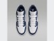 Кроссовки Air Jordan 1 Low grade school / midnight navy, wolf grey