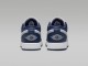 Кроссовки Air Jordan 1 Low grade school / midnight navy, wolf grey