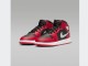 Кроссовки Air Jordan 1 Mid grade school / gym red, black, white