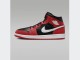 Кроссовки Air Jordan 1 Mid / gym red, black, white