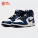 Кроссовки Air Jordan 1 High OG / midnight navy, black, white